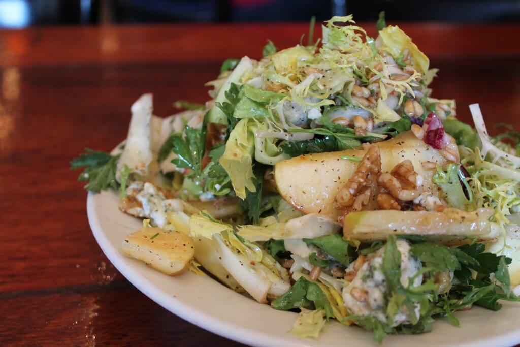 Apple & Endive Salad at Coalfire Pizza // Photo: @vansventures
