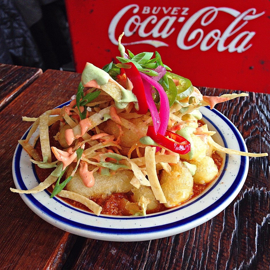 Chili Cheese Curds at Antique Taco // Photo: @sherriesavorsthecity