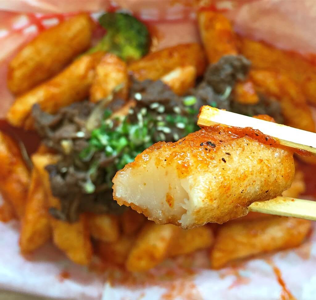 Dukbokki with Bulgogi at Dak // Photo:@sherriesavorsthecity