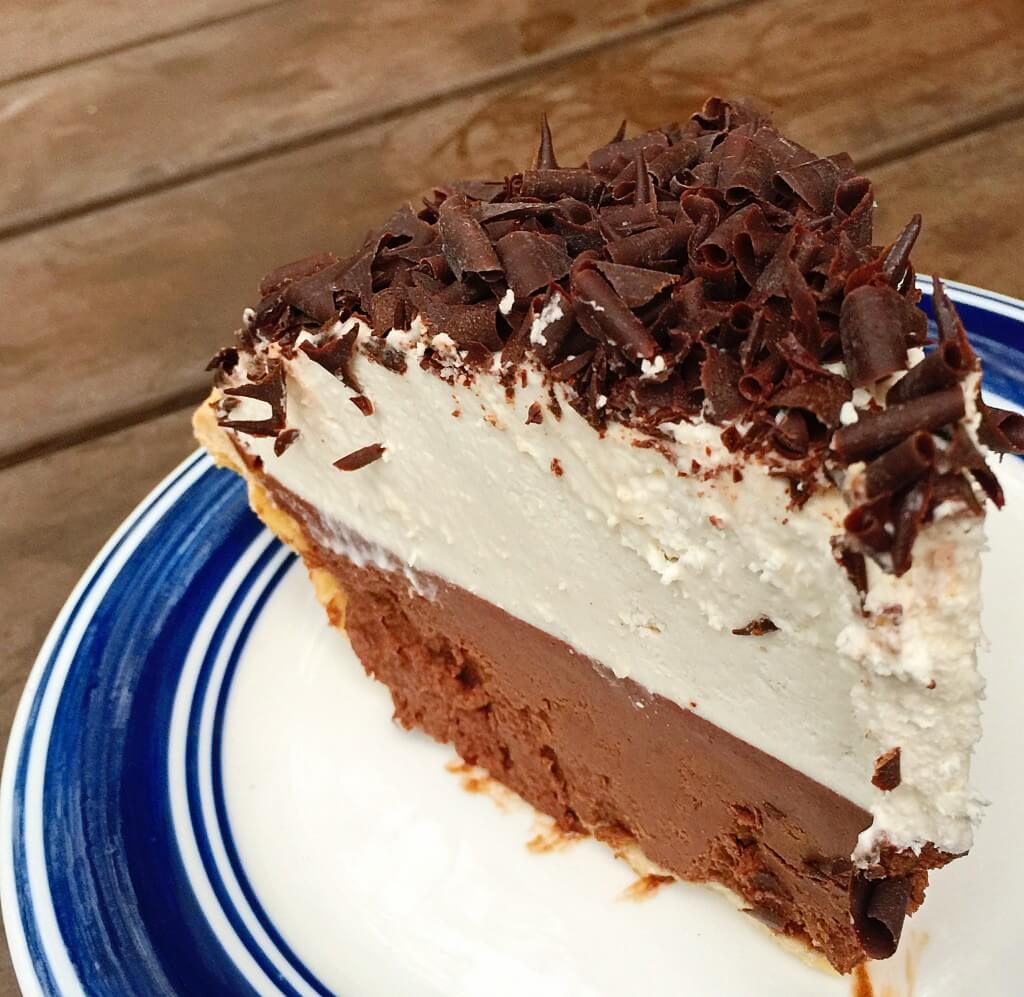 French Silk Pie at First Slice // photo: @sherriesavorsthecity @firstslice