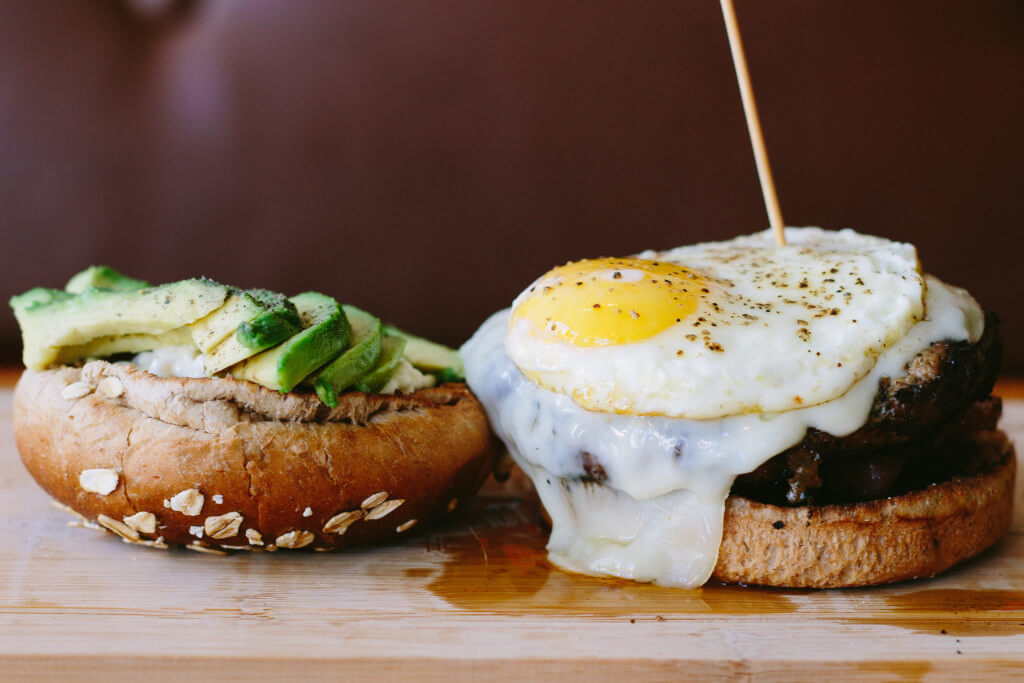 Photo: Turkey burger with avocado and egg. @chelsias at Burger & the Butcher