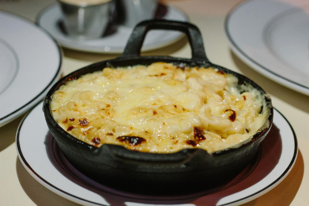 Four cheese macaroni and cheese // Photo: @Chelsias at Maple & Ash 