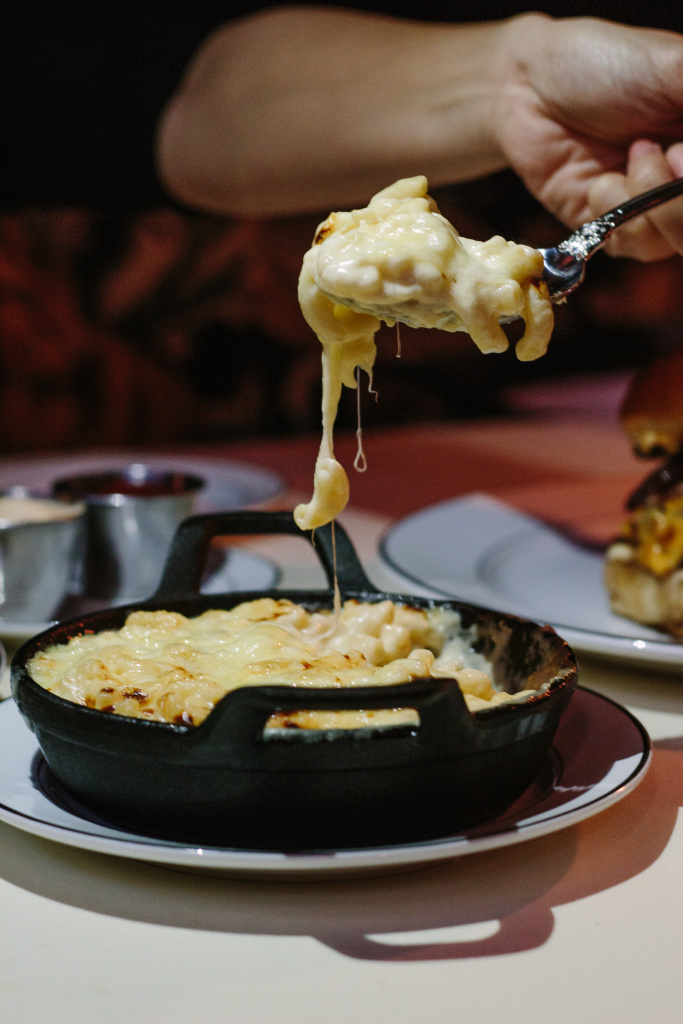Four cheese macaroni and cheese // Photo: @Chelsias at Maple & Ash 