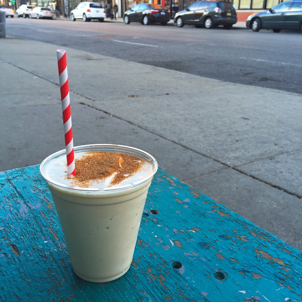 Horchata Milkshake at Antique Taco // Photo: @sherriesavorsthecity