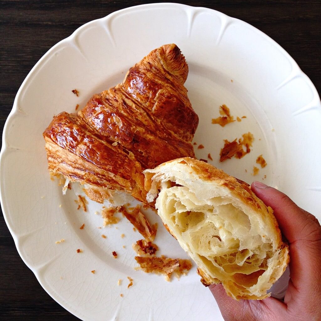 Croissant at Cellar Door Provisions // Photo: @sherriesavorsthecity
