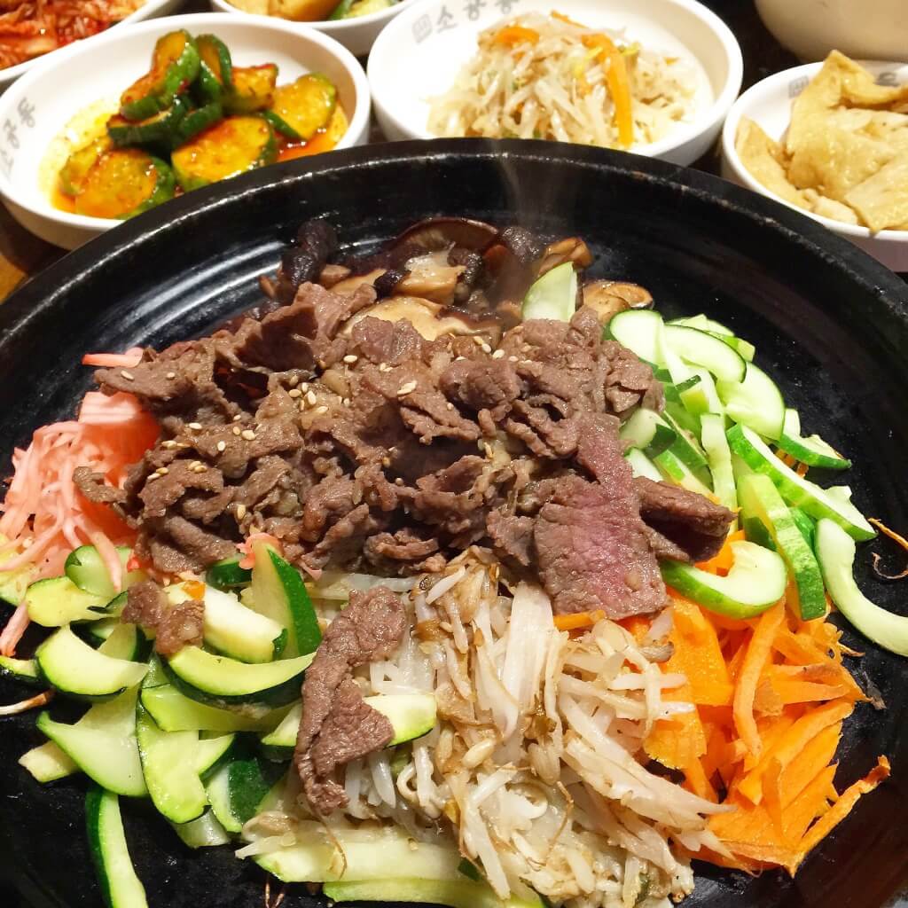 Beef Bibimbap at So Gong Dong // Photo: @fabsoopark