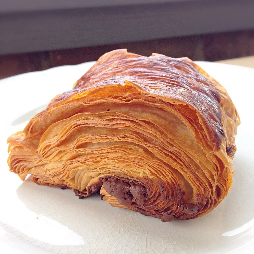 Chocolate Croissant at Cellar Door Provisions // Photo: @sherriesavorsthecity