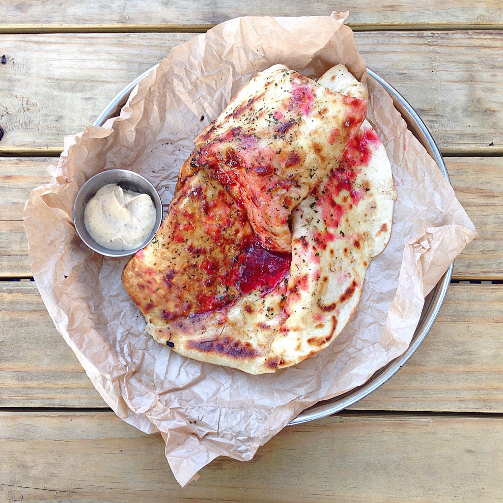 Paratha with Foie Butter at Pub Royale // Photo: @sherriesavorsthecity