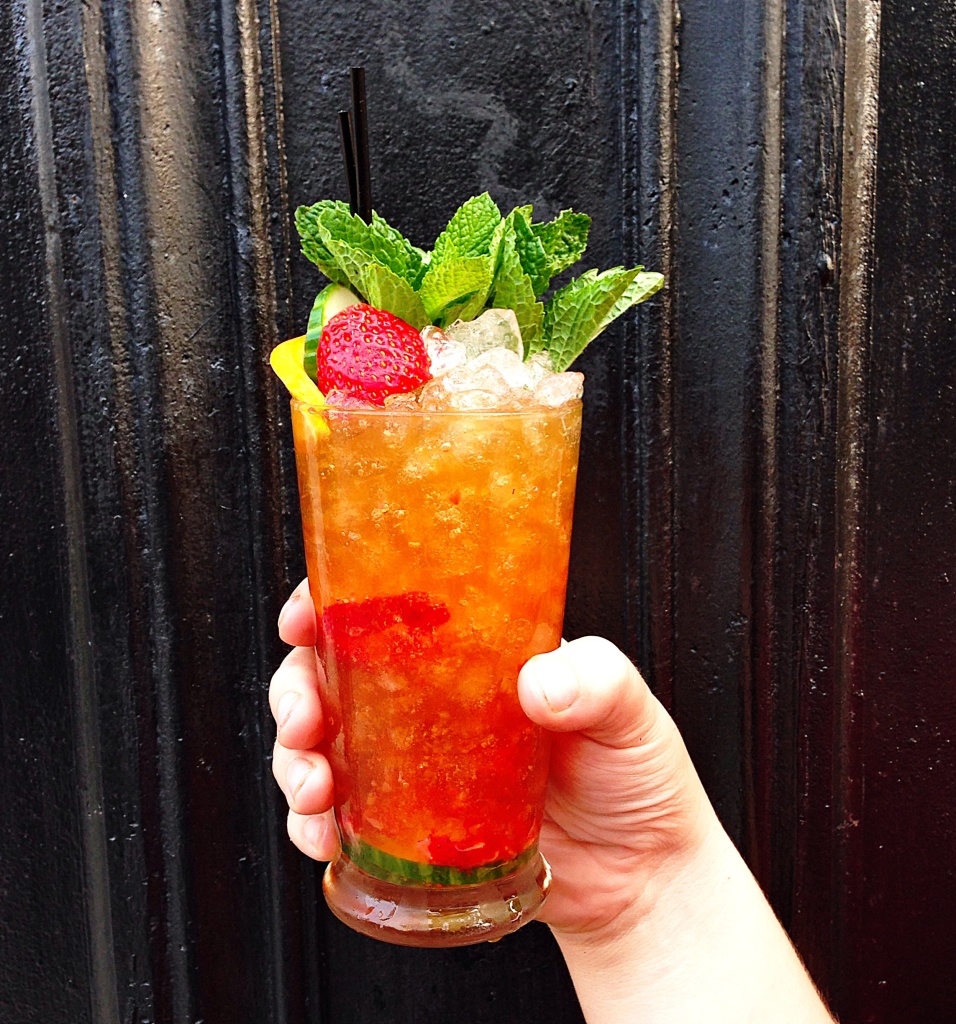 Pimm's Cup No.4 at Pub Royale // Photo: @sherriesavorsthecity