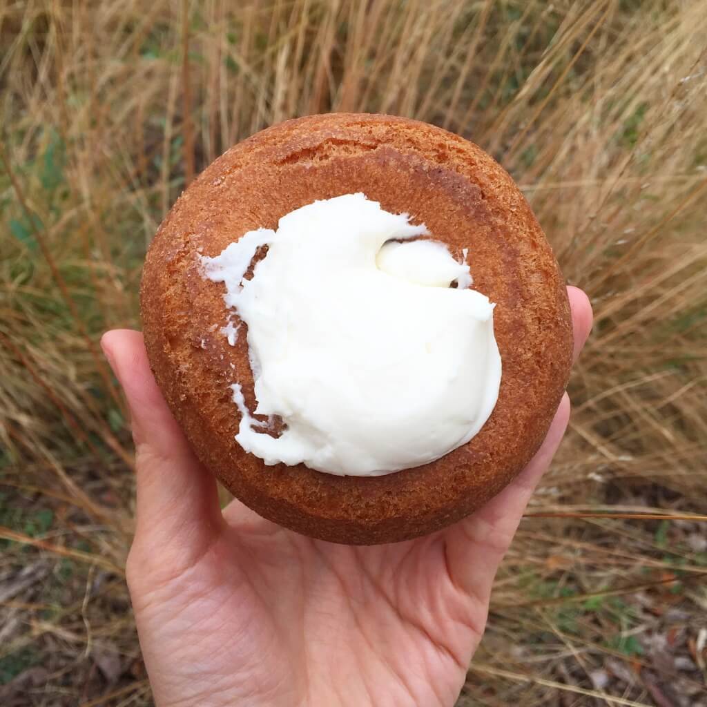 Pumpkin Doughnut at Dinkel's Bakery // Photo: @fabsoopark