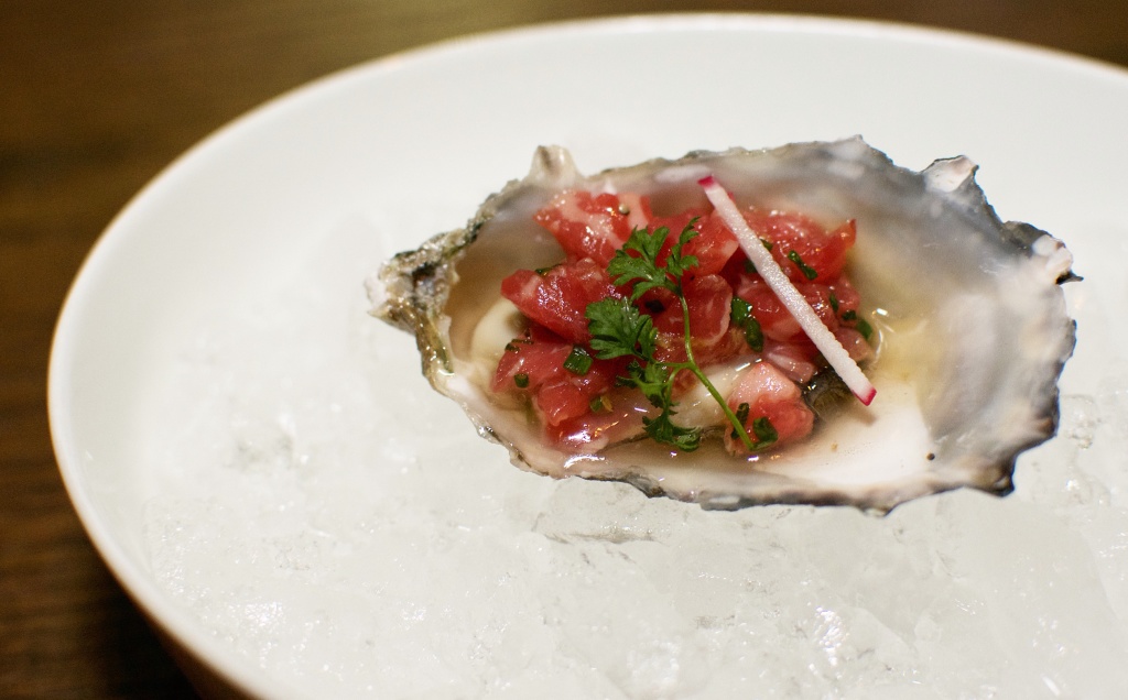 Carpetbagger Tartare at Swift & Sons // Chicago Magazine's Secret Supper // Photo: @fabsoopark