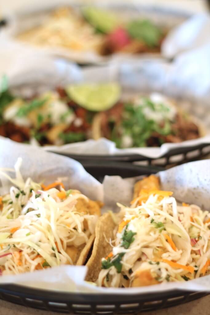 Tacos from El Carrito// Photo: @vansventures