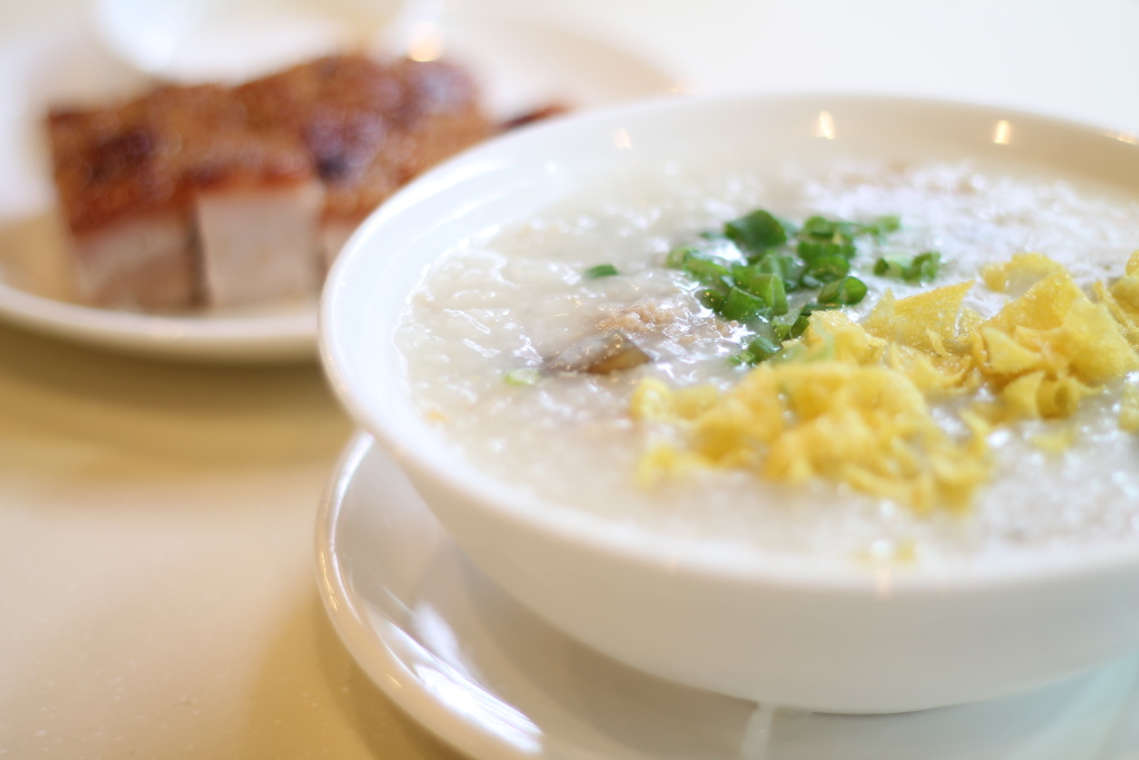 Preserved Egg and Lean Pork Congee at Minh Hin// Photo: @vansventures
