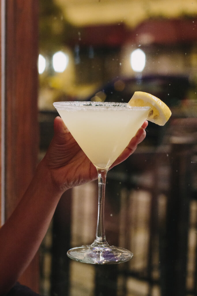 Lemon Drop at Viaggio // Photo: @chelsias