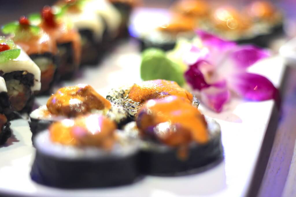 Sushi from Jellyfish// Photo: @vansventures