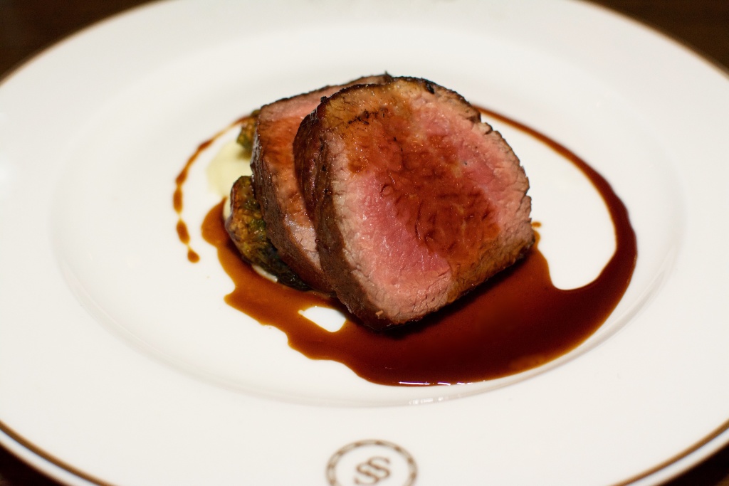 Sliced Strip Loin at Swift & Sons // Chicago Magazine's Secret Supper // Photo: @fabsoopark