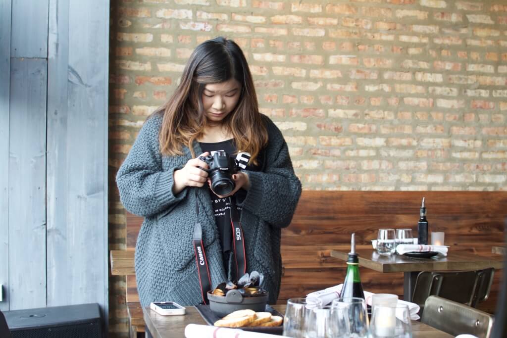 Chelsia Lai at Yuzu Sushi & Robata Grill // Photo: @fabsoopark