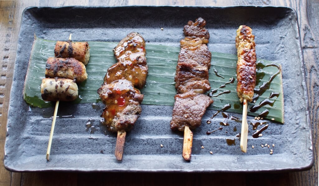 Robata Grill Course at Yuzu Sushi & Robata Grill // Photo: @fabsoopark