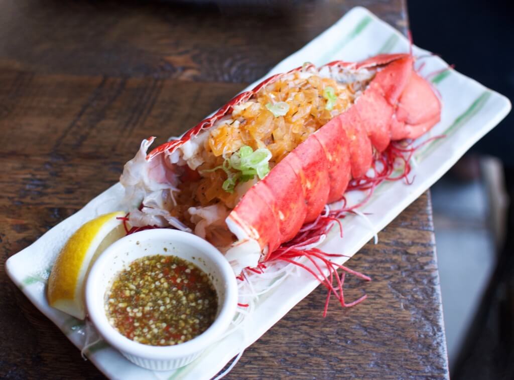 Punk Rock Lobster at Yuzu Sushi & Robata Grill // Photo: @fabsoopark