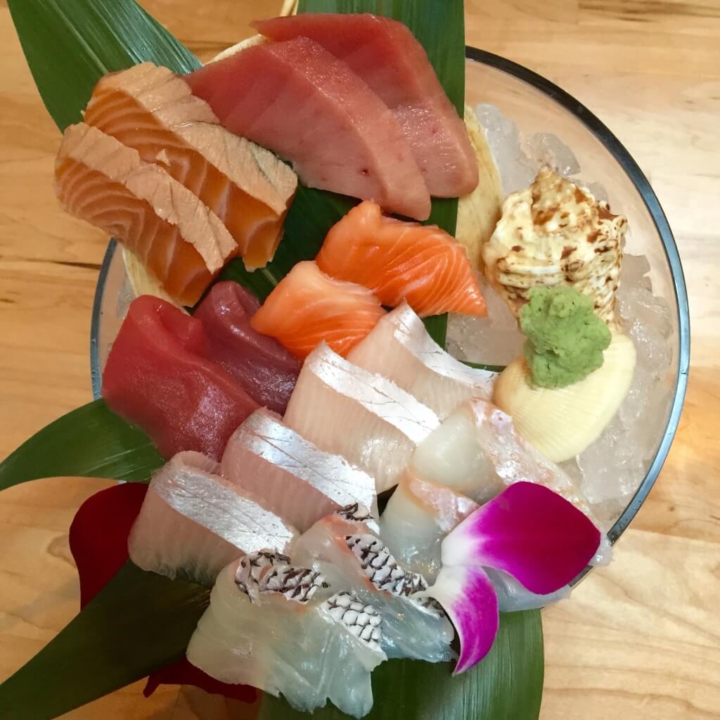 Sashimi at Juno // Photo: @fabsoopark