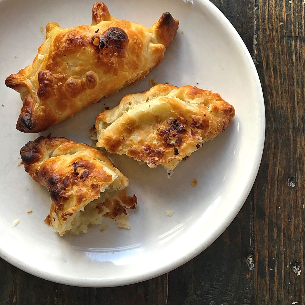 Potato/Leek and Cuban Ham Empanadas at La Sirena Clandestina // Photo: @sherriesavorsthecity