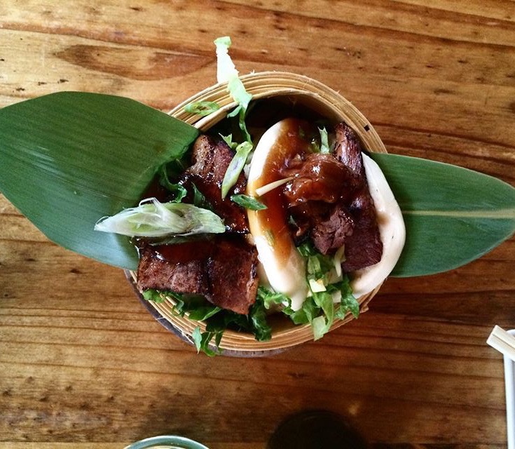 Pork Belly Buns from Wasabi // Photo: @chicagomunchies