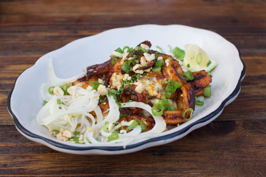 Calamari Bokum at Mott St // Photo: @fabsoopark