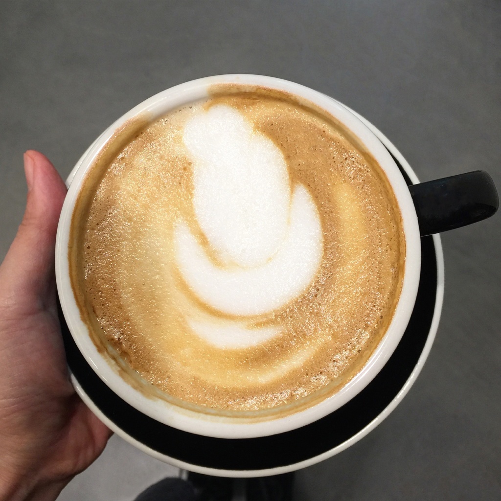 Soy Latte at The Eastman Egg Company // Photo: @fabsoopark