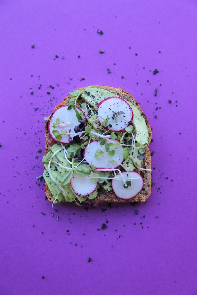 Avocado toast from Baker Miller // Photo: Christina Slaton