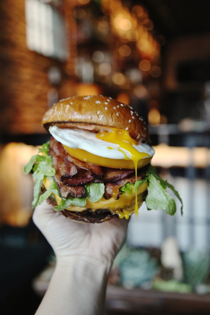 Burger from Presidio // Photo: Christina Slaton