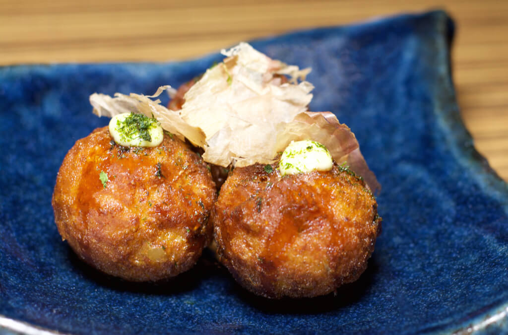 Takoyaki at Blufish Vernon Hills // Omakase Dinner // Photo: @fabsoopark