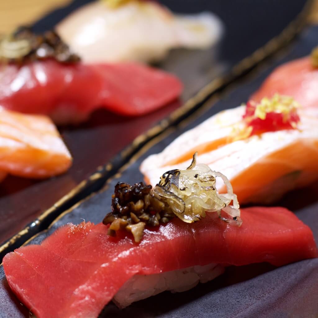 Nigiri Series at Blufish Vernon Hills // Omakase Dinner // Photo: @fabsoopark
