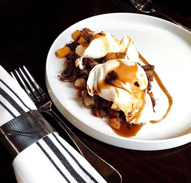 Duck Confit Hash at The Cotton Duck // Photo: @lavila92