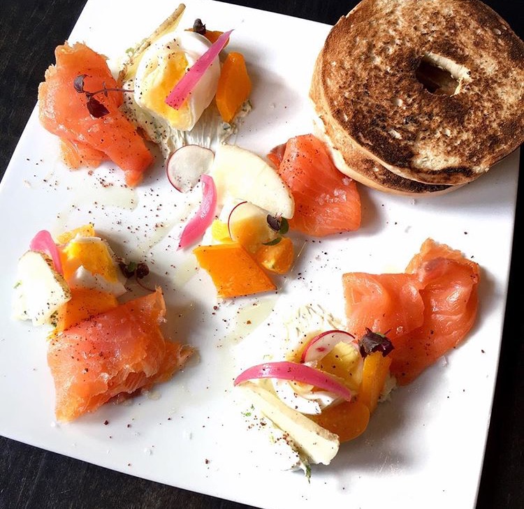 Lox Plate at The Duck Inn // Photo: @lavila92