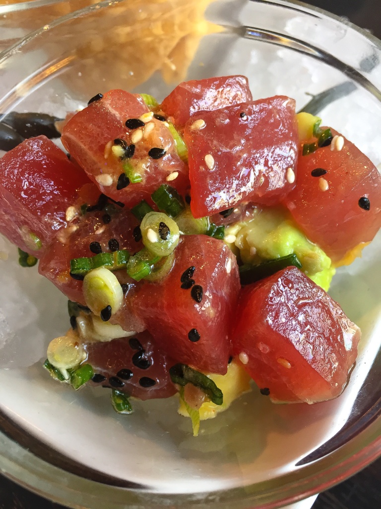 Tuna Poke at Oystah Bah // Photo: @mallorykorol