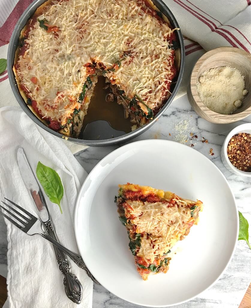 Fab Recipe: Chicago-style Deep Dish Pizza by Emmy Gottschalk // Photo: @sherriesavorsthecity