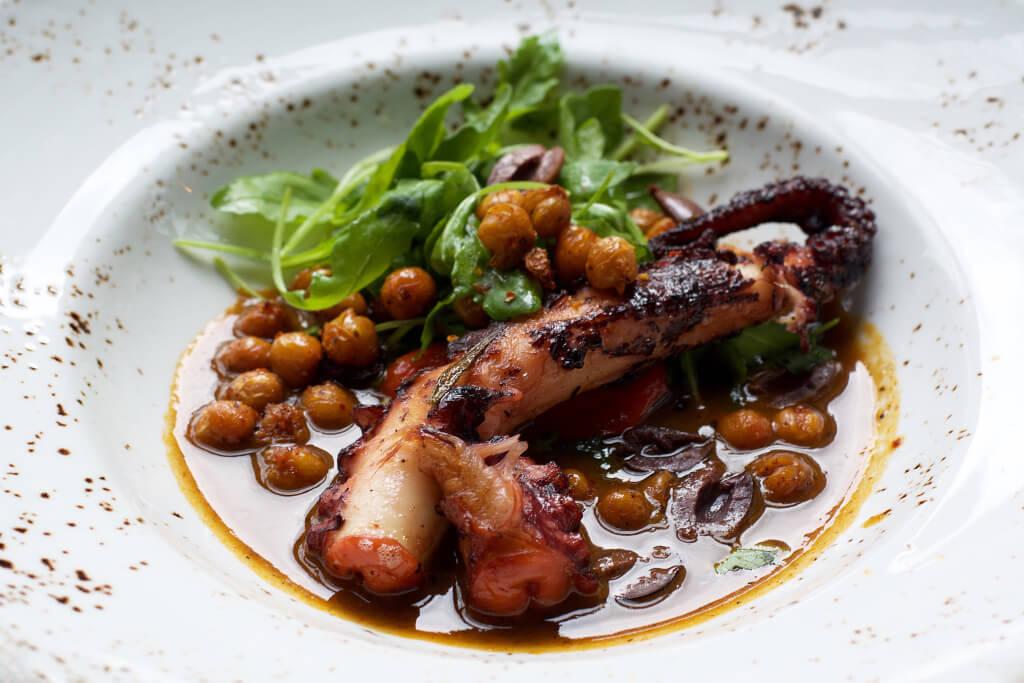 Grilled Spanish Octopus at MAD Social // Photo: @fabsoopark