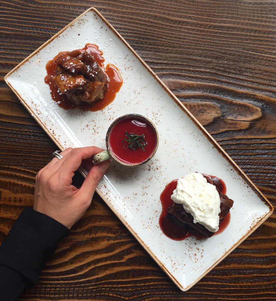 Dessert Trio at MAD Social // Photo: @fabsoopark