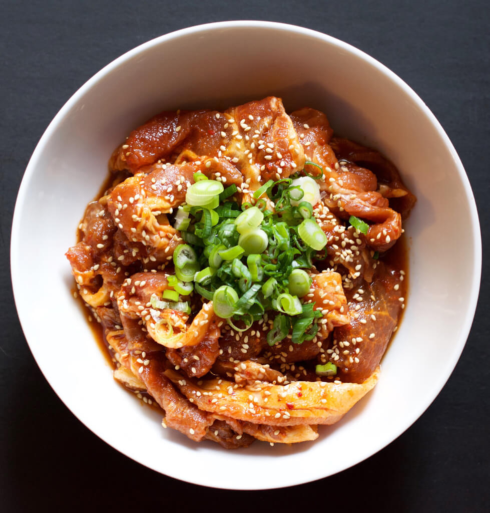 Fab Recipe: Spicy Pork and Kimchi Grilled Cheese // Photo: @fabsoopark