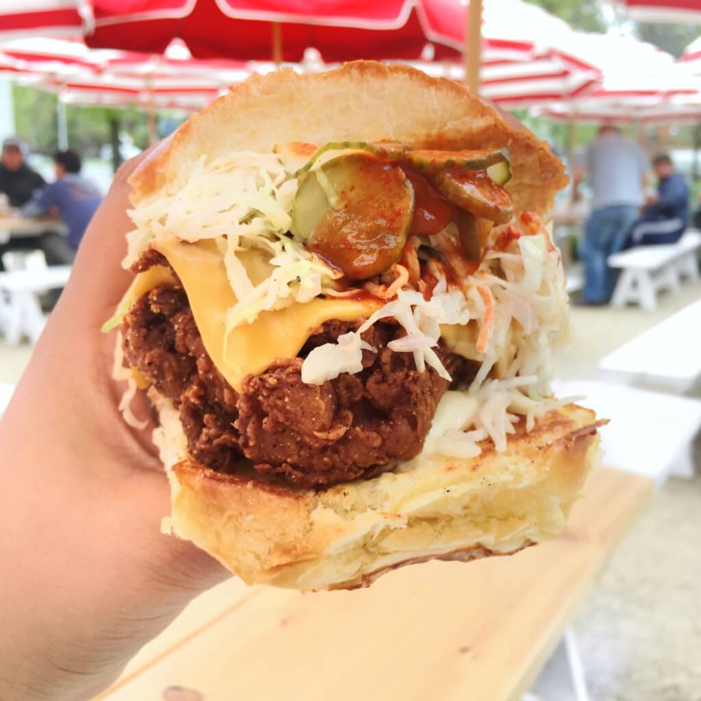 Fried Chicken Sandwich at Parson's Chicken & Fish // Photo: @topchicagoeats