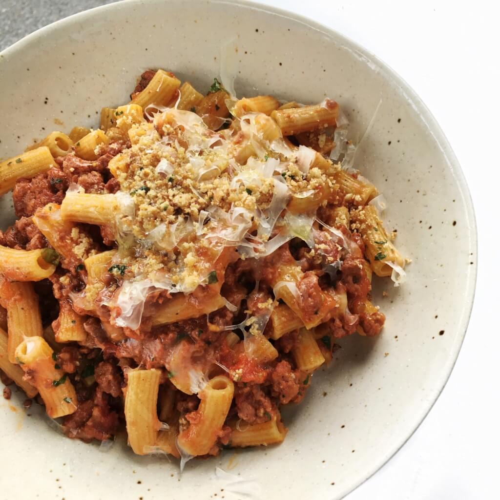 Rigatoni at Acanto // Photo: @topchicagoeats