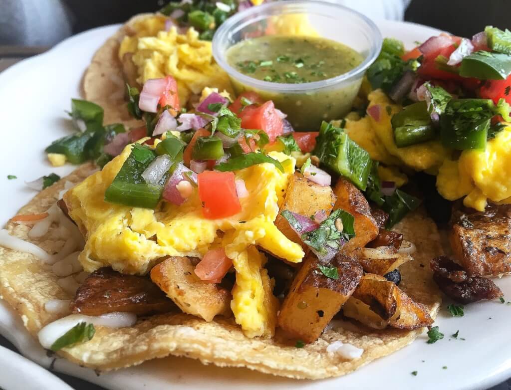 Texas Tacos at Hash // Photo: @mallorykorol