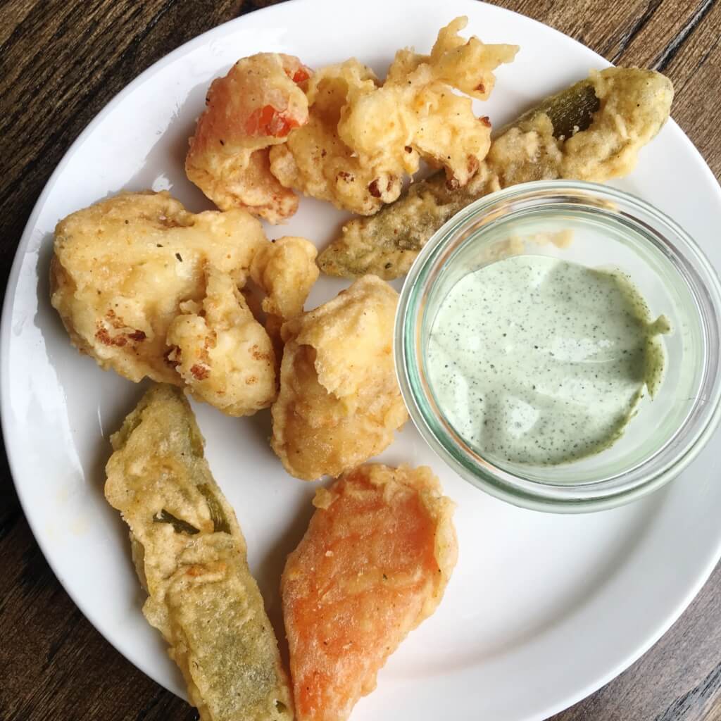 Fried Giardiniere at Forbidden Root // Photo: @topchicagoeats