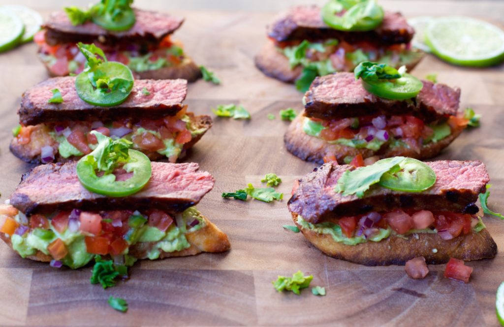 Fab Recipe: PRE Brands Steak Bruschetta 3 Ways // Photo: @fabsoopark