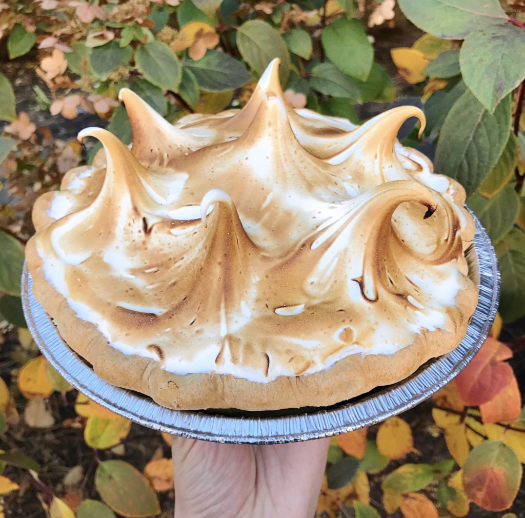 Pumpkin Meringue Pie at Sweet Mandy B's // Photo: @topchicagoeats