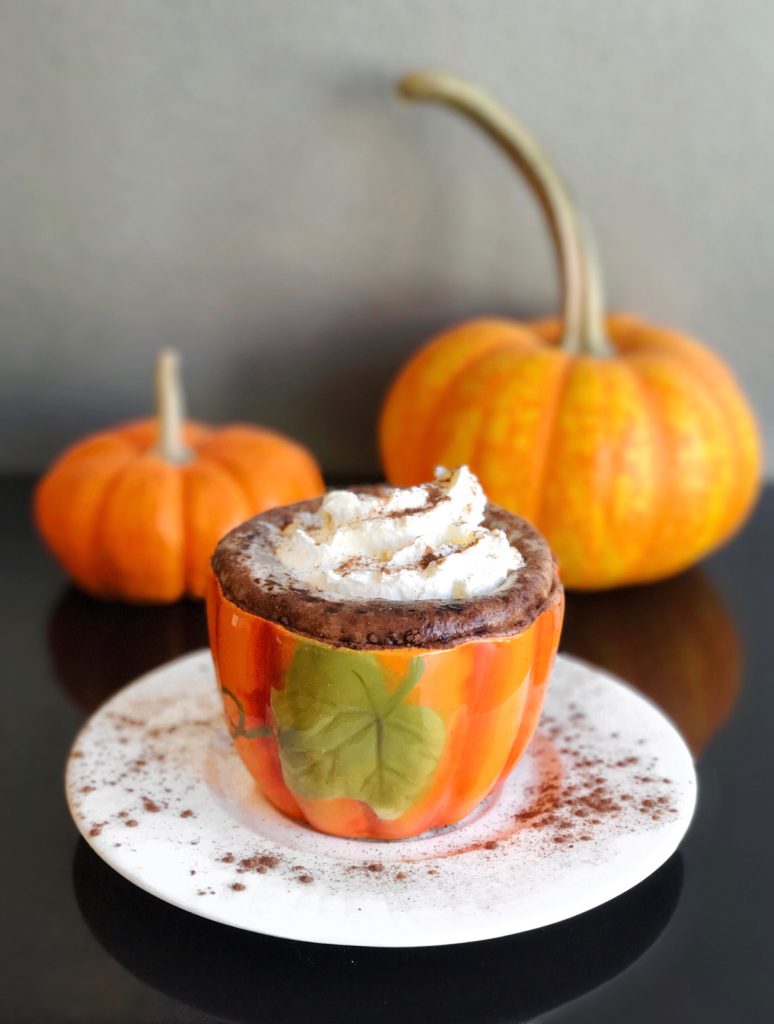 Pumpkin Hot Cocoa at Cocoa + Co. // Photo: @topchicagoeats
