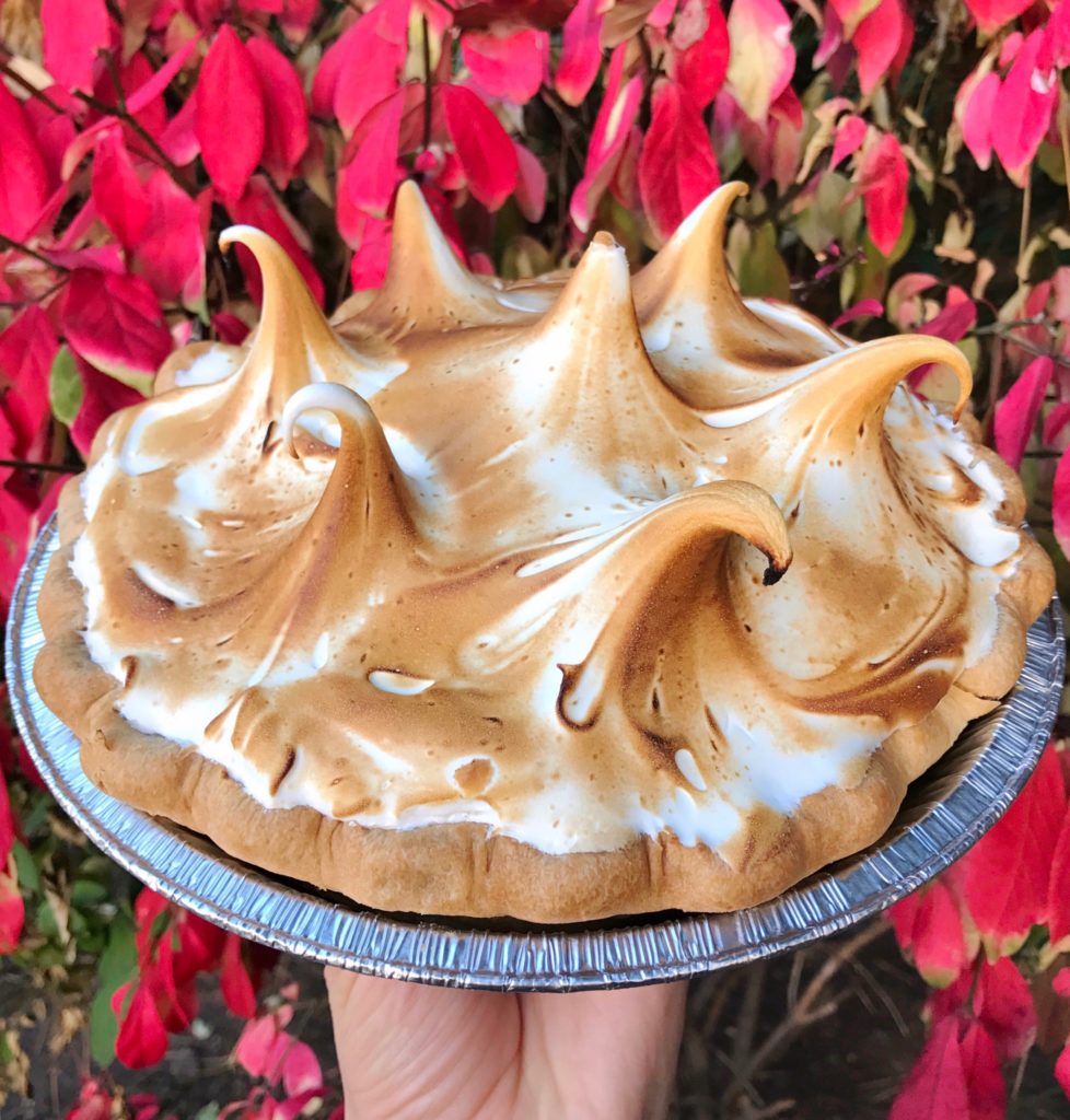 Pumpkin Meringue Pie at Sweet Mandy B's // Photo: @topchicagoeats