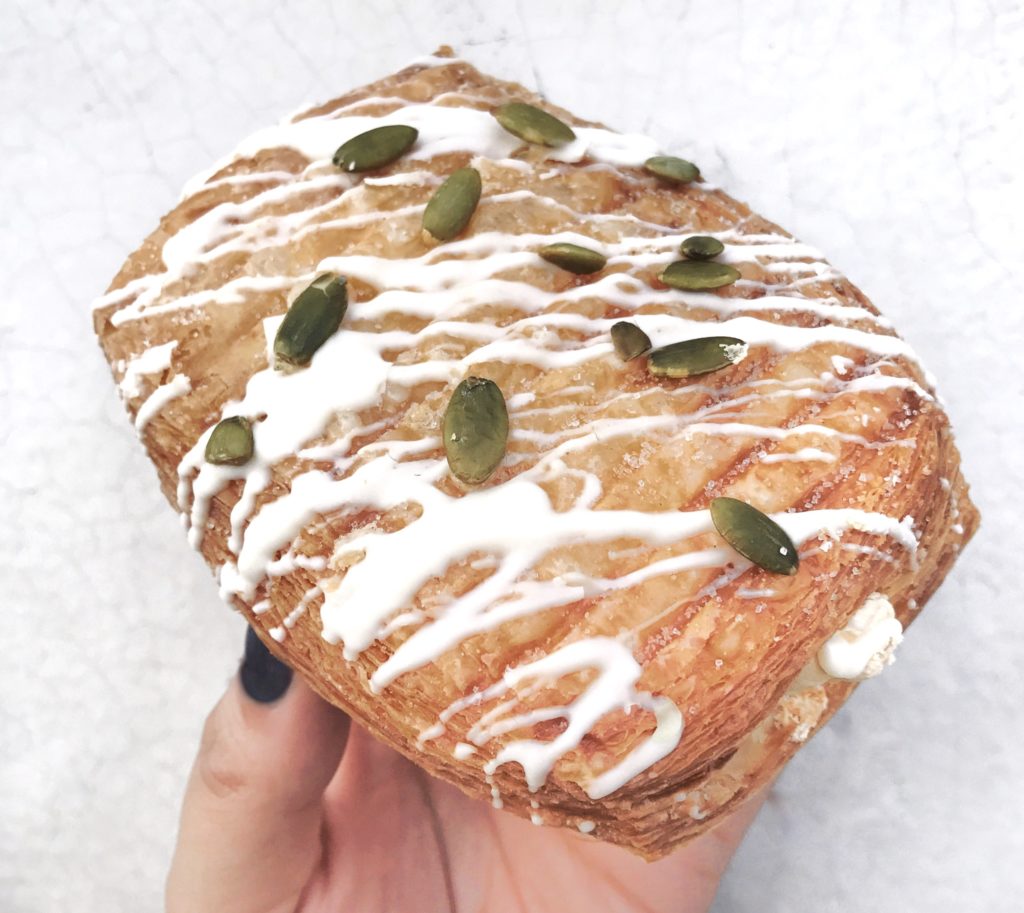 Pumpkin Doughssant at West Town Bakery // Photo: @topchicagoeats