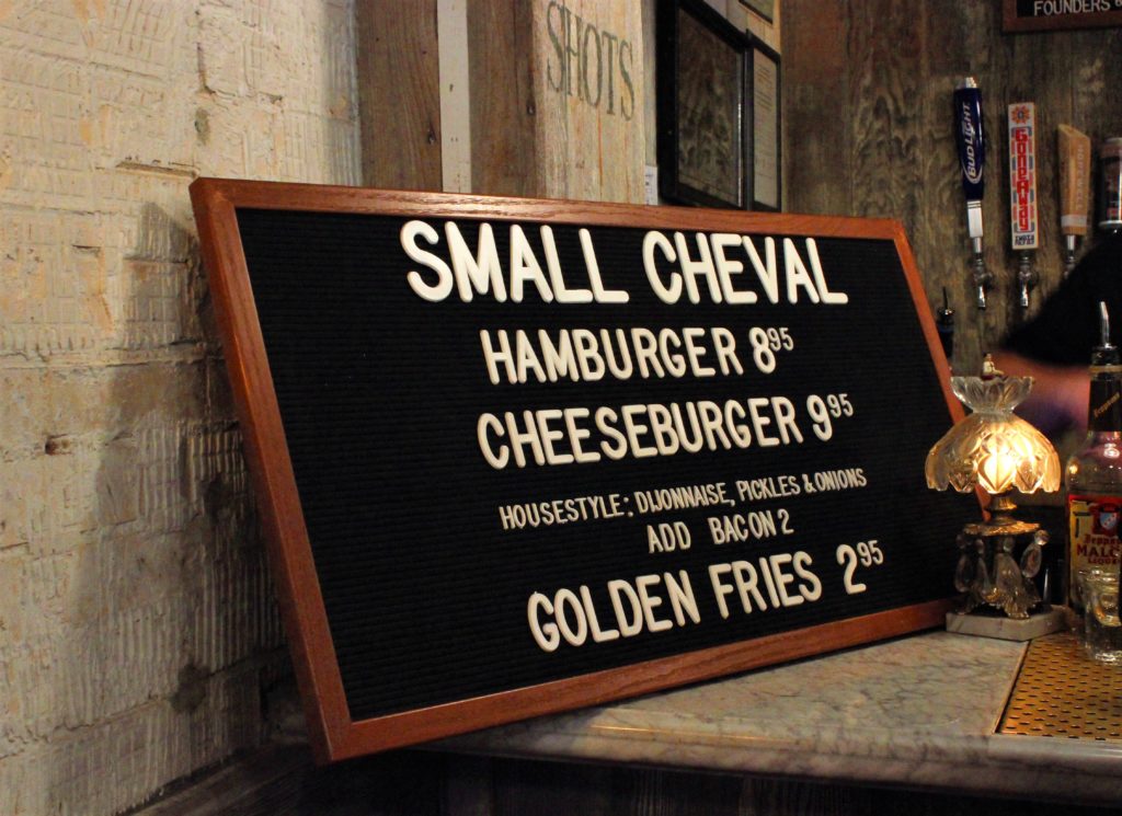 Fab Review: Small Cheval // Menu // Photo: @senxeats