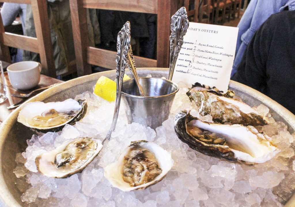Fab Review: Brunch at The Publican // Oysters // Photo: @senxeats
